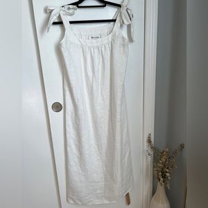 NWT Reformation White Maxi Dress